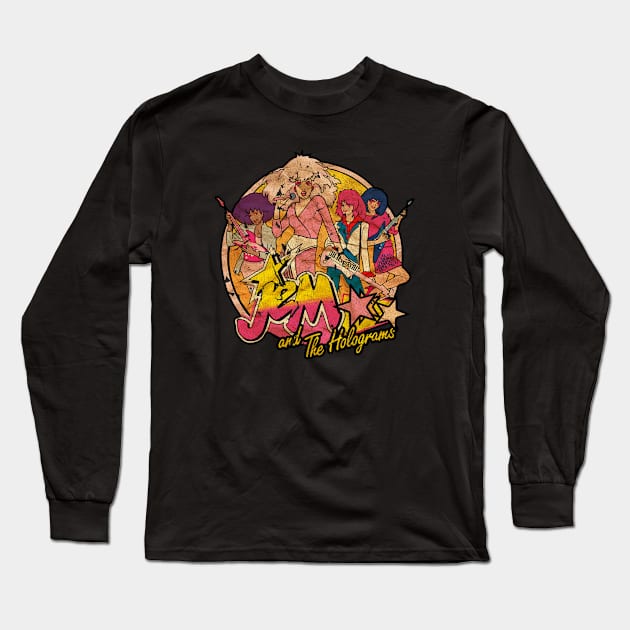 Jem Outrageous Long Sleeve T-Shirt by Wulanjun